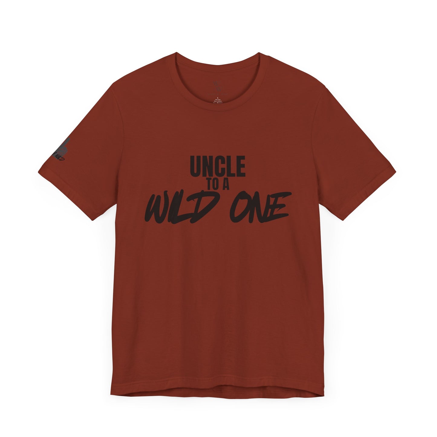 "Uncle to a Wild One" Unisex Jersey Short Sleeve Tee - Perfect Gift for Uncle