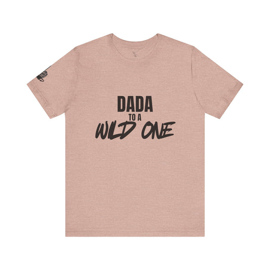 Dada to a Wild One Unisex Jersey Tee - Perfect Gift for Fathers