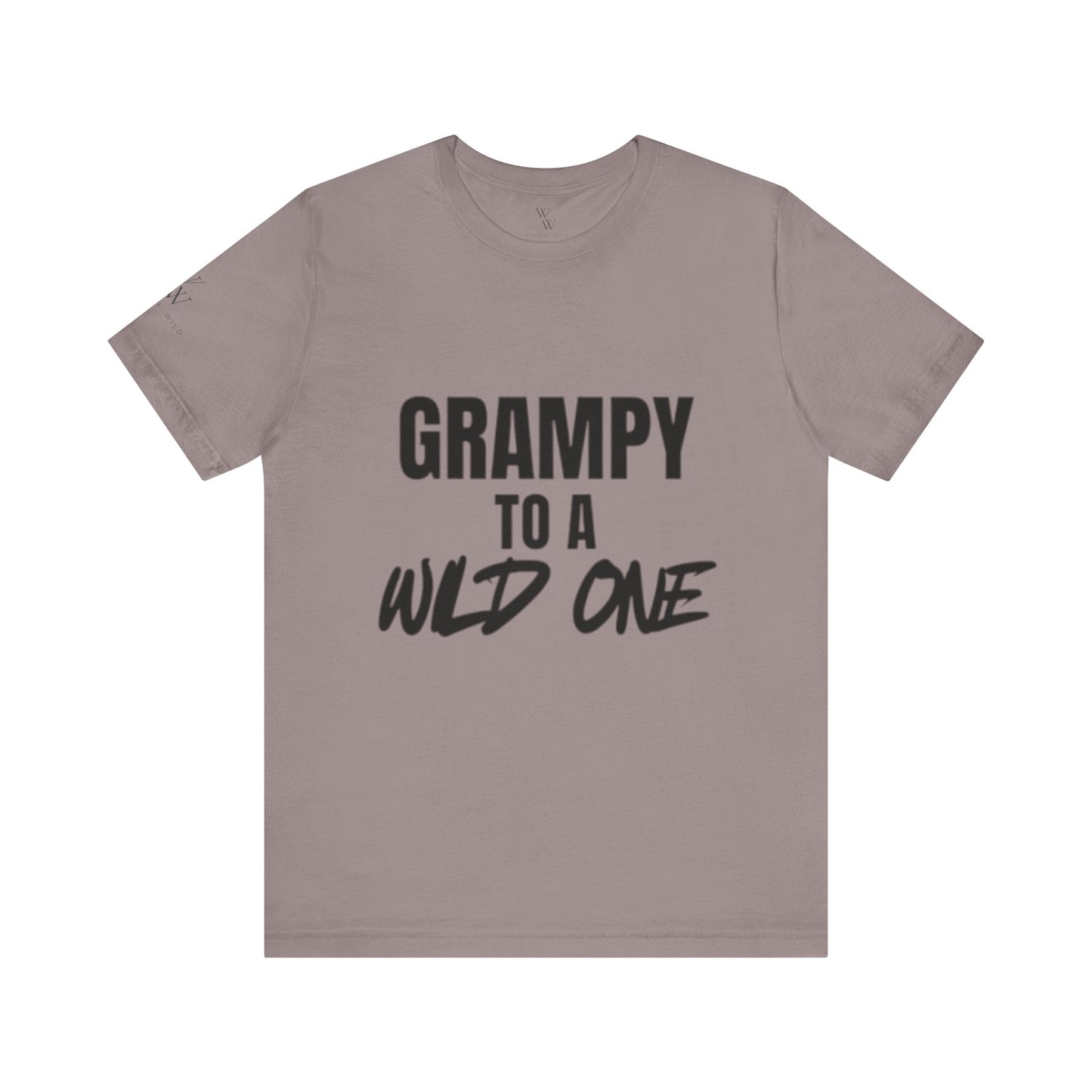 Grampy to a Wild One Unisex Jersey Tee - Perfect Gift for Grandparents